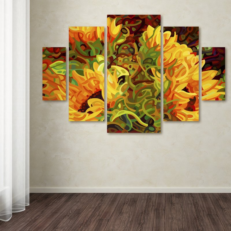 800x800 Trademark Art - Four Piece Painting