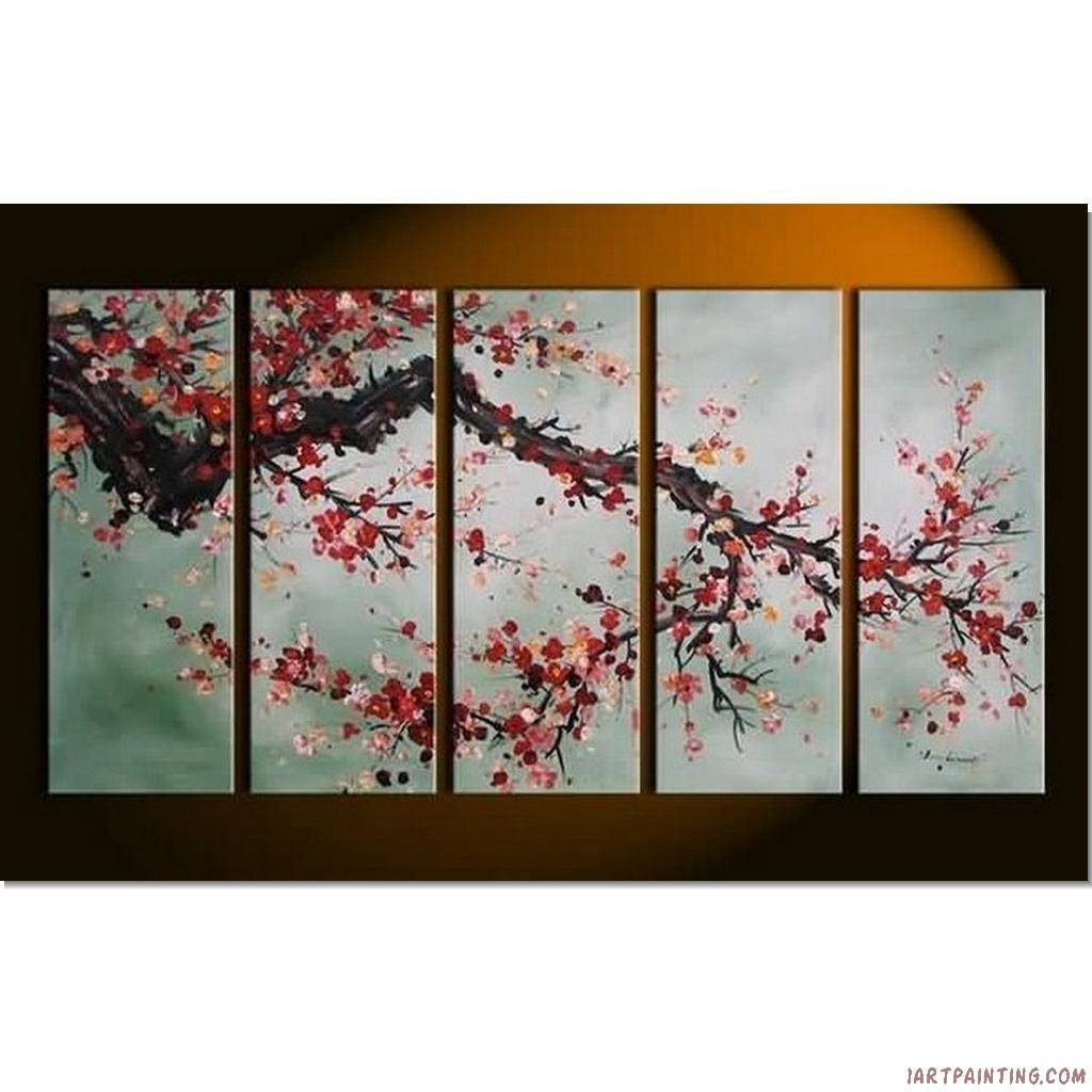 Four Piece Painting at PaintingValley.com | Explore collection of Four ...