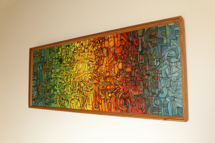900x600 Brookhouse Vintage - Four Seasons Abstract Painting