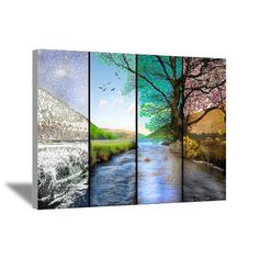 236x236 28 Best Four Seasons Art Images On Canvases, Painting - Four Seasons Painting