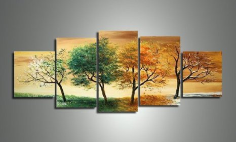 466x281 Ode Rin Art - Four Seasons Painting