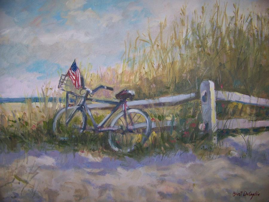 900x675 Fourth Of July Painting By Bart Deceglie - Fourth Of July Painting