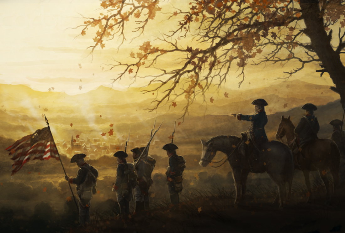 1100x744 Fourth Of July By Radojavor - Fourth Of July Painting