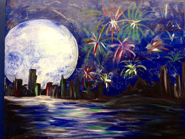 640x480 What Are Some Ways To Spend - Fourth Of July Painting