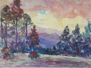 300x224 Irene Fowler Colorado Artist Landscape Ebay - Fowler Painting