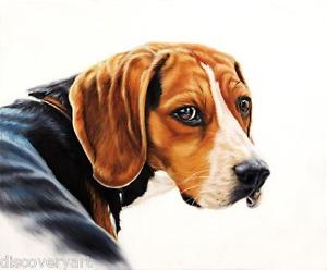 300x248 Fox Hunting Hound Gun Dog Hamiltonstovare Canvas Art Poster Print - Fox And Hound Painting