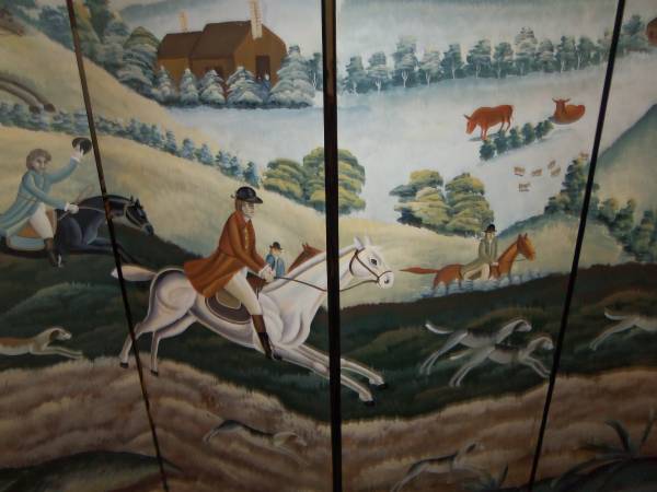 600x450 Fox And Hound Room Divider The Jackpot New Amp Used Furniture - Fox And Hound Painting