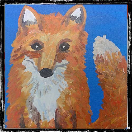 500x500 Fox Painting Age Friday, 1124 1 330 (Jocelyn) - Fox Painting