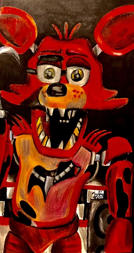 532x1000 Foxy 3 Five Nights - Foxy Painting