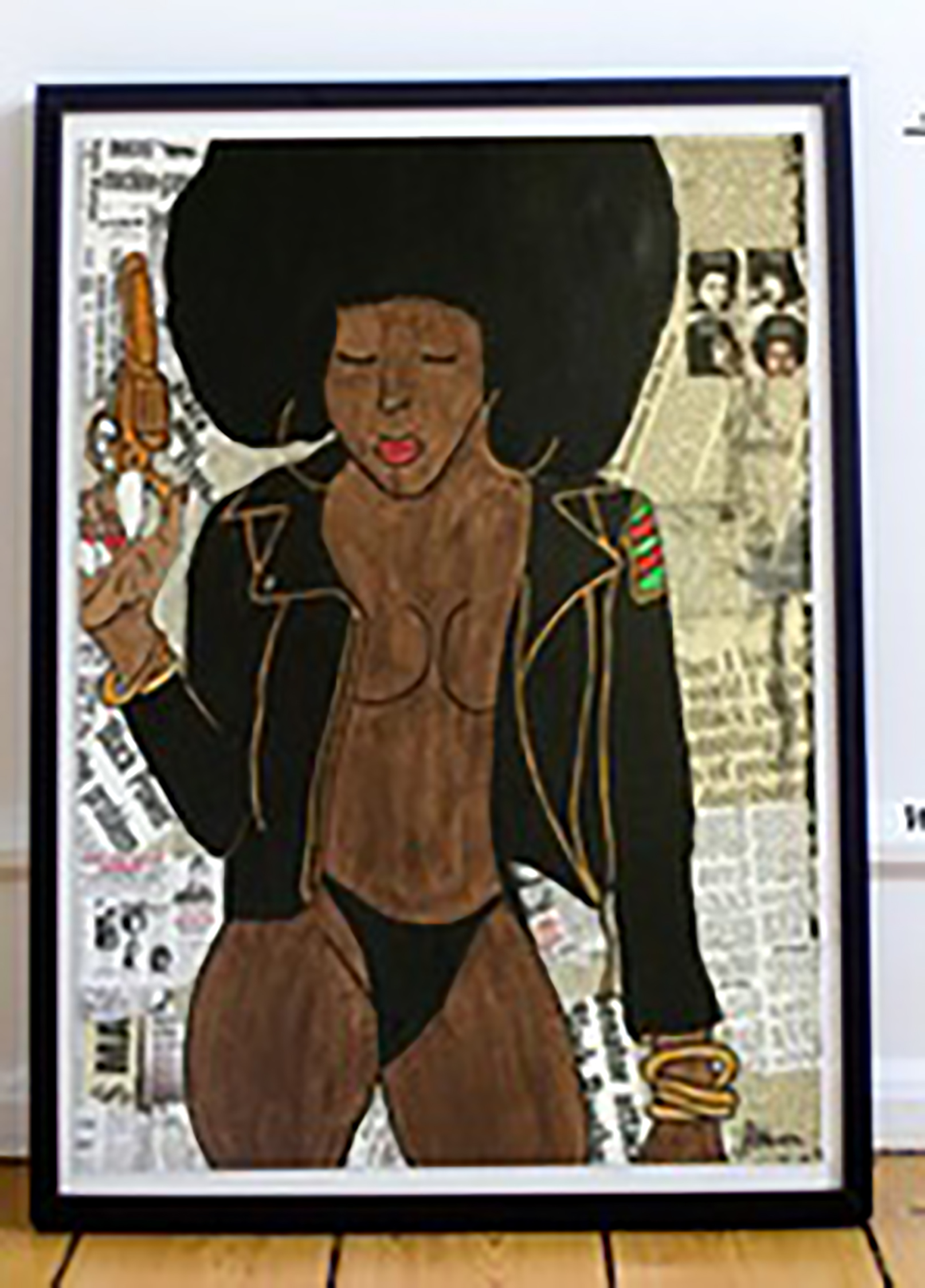 1614x2247 Foxy Mama Painting Print Royalgandg - Foxy Painting