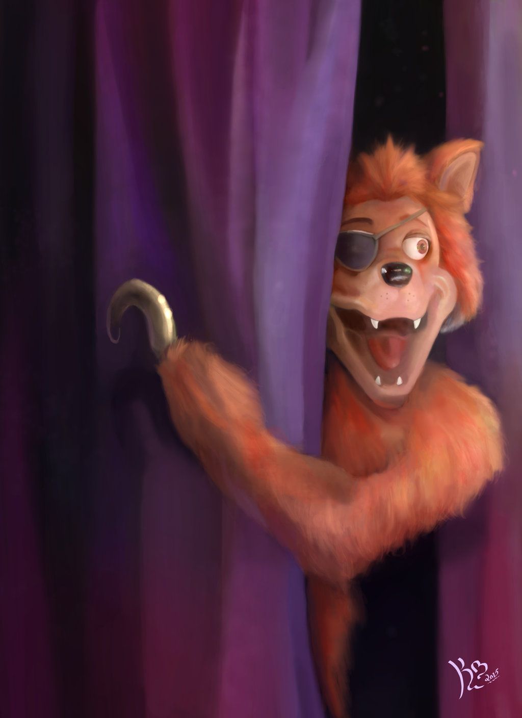 1024x1408 Foxy Painting - Foxy Painting