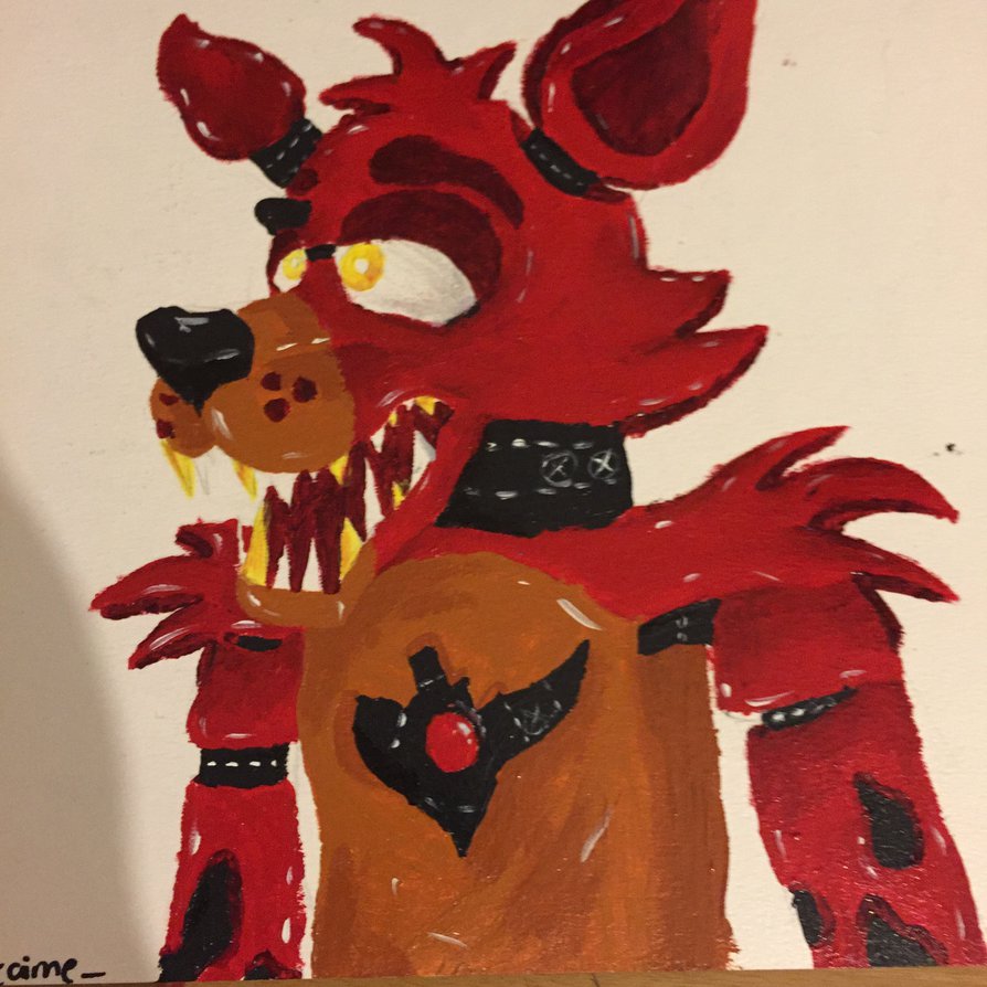 894x894 Foxy Painting By Mineaime - Foxy Painting