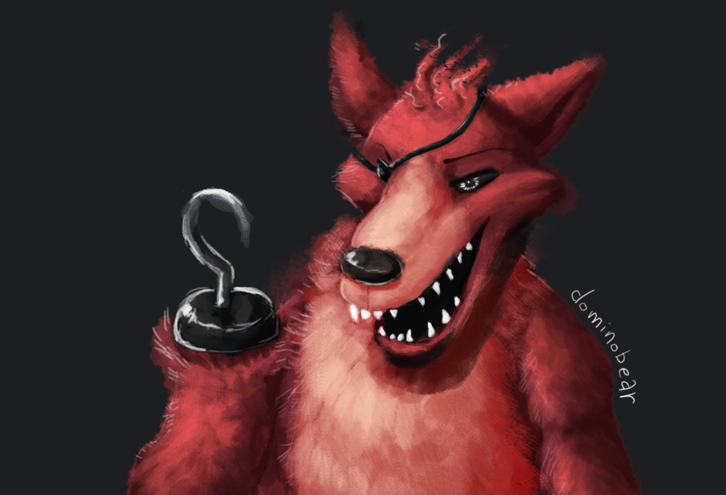 1024x699 Foxy Painting By Dominobear - Foxy Painting