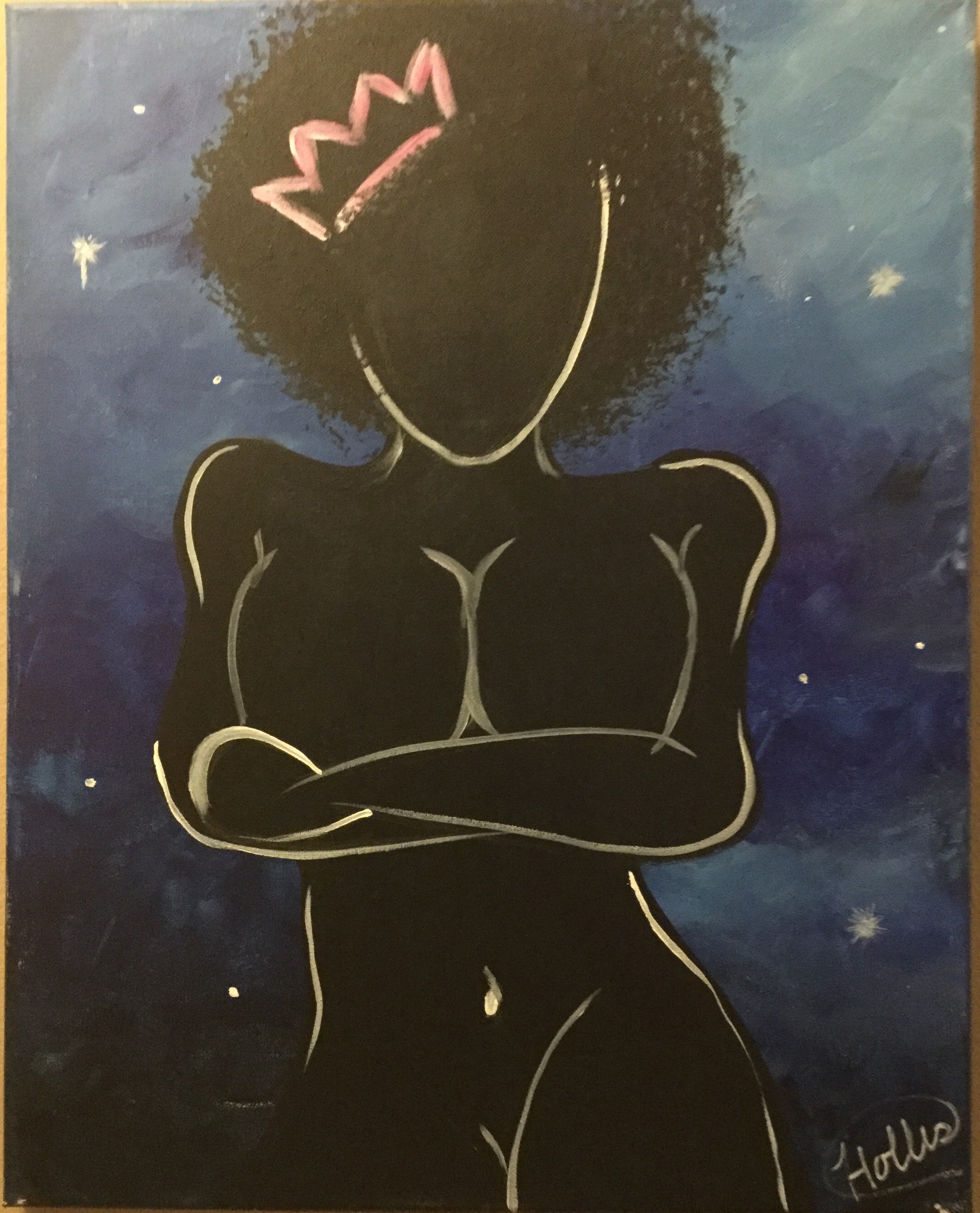 2148x2658 Painting Foxy Mimosa And A Masterpiece - Foxy Painting