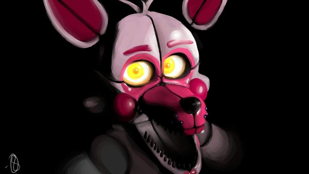 1024x576 Art] Funtime Foxy Painting Five Nights At Freddy's Amino - Foxy Painting
