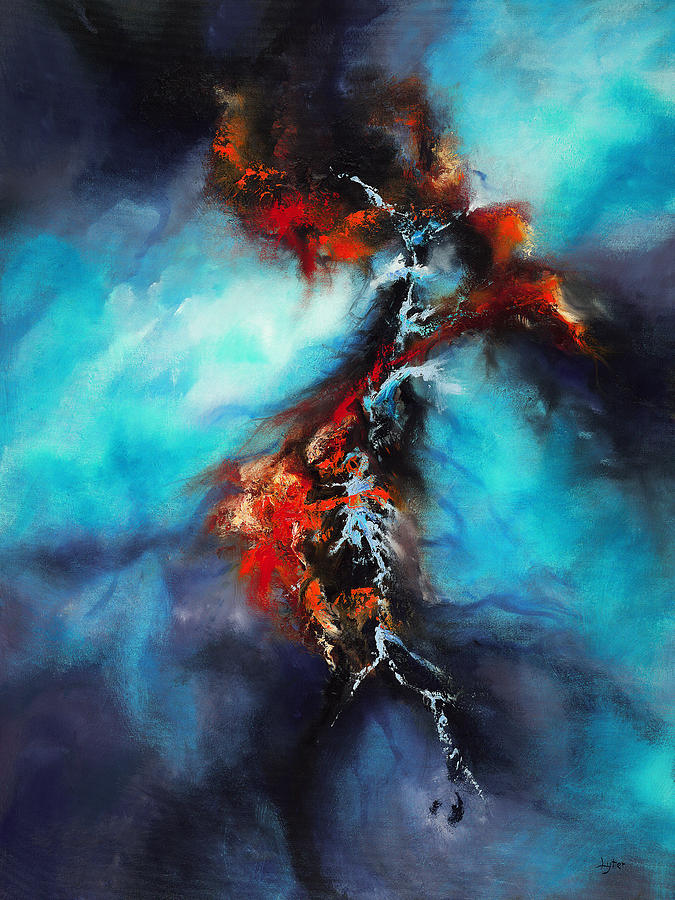 675x900 Fracture Painting By Christopher Lyter - Fracture Painting