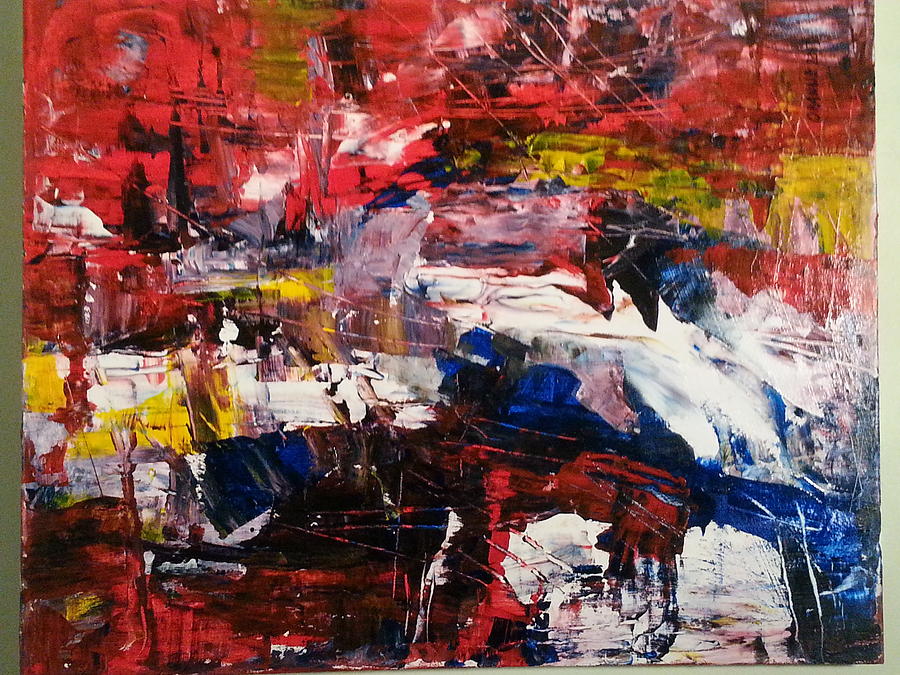 900x675 Fracture Painting By Victoria Ohanna - Fracture Painting