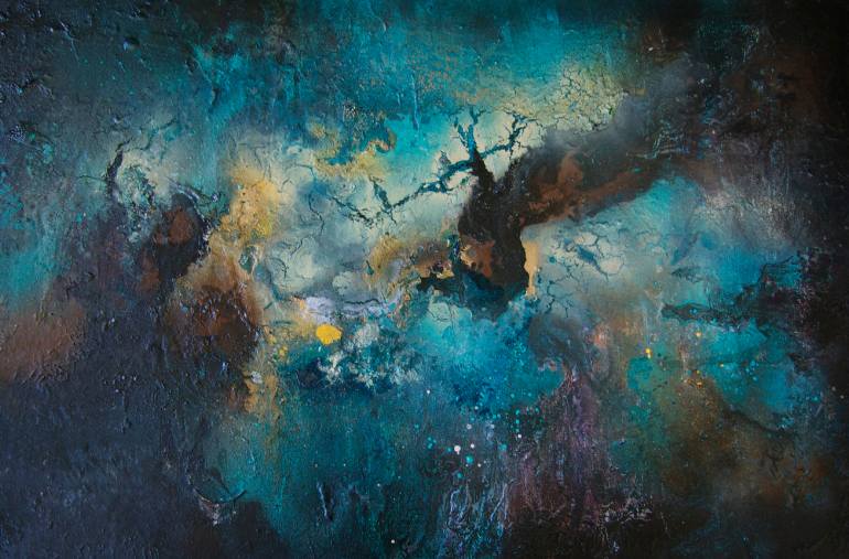 770x507 Saatchi Art Fracture Painting By Kym Haverson - Fracture Painting