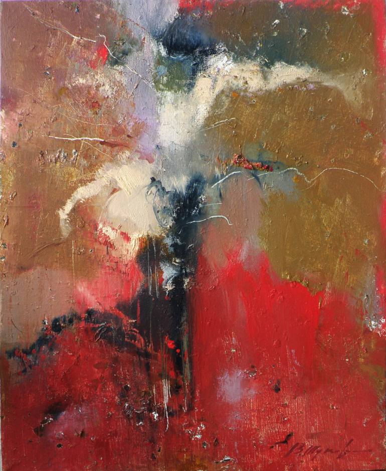 770x938 Saatchi Art Fracture Time Of The Day Painting By Vadim Shukov - Fracture Painting