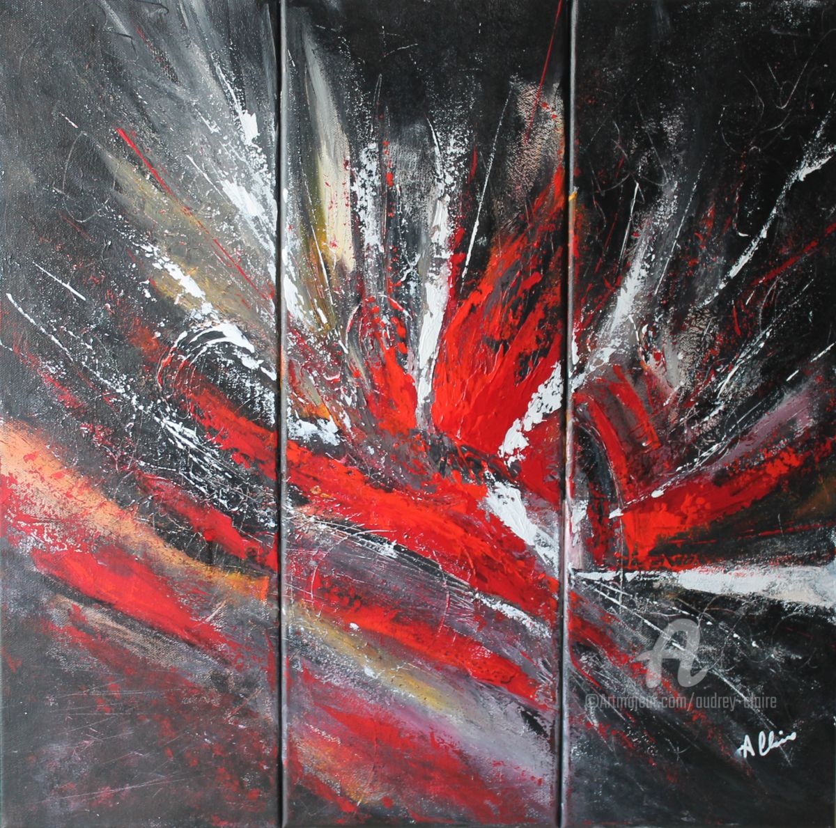 1200x1189 Fracture (Audrey Claire) - Fracture Painting