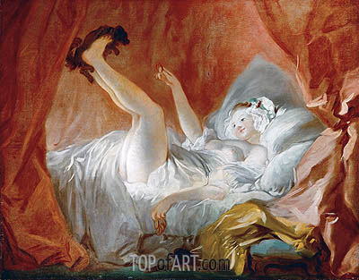 400x313 Gimblette Fragonard Painting Reproduction 13273 Topofart - Fragonard Painting