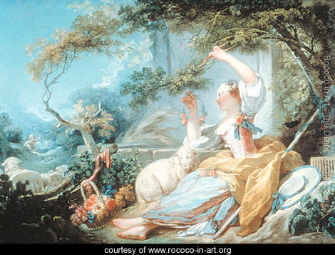 470x357 Shepherdess - Fragonard Painting