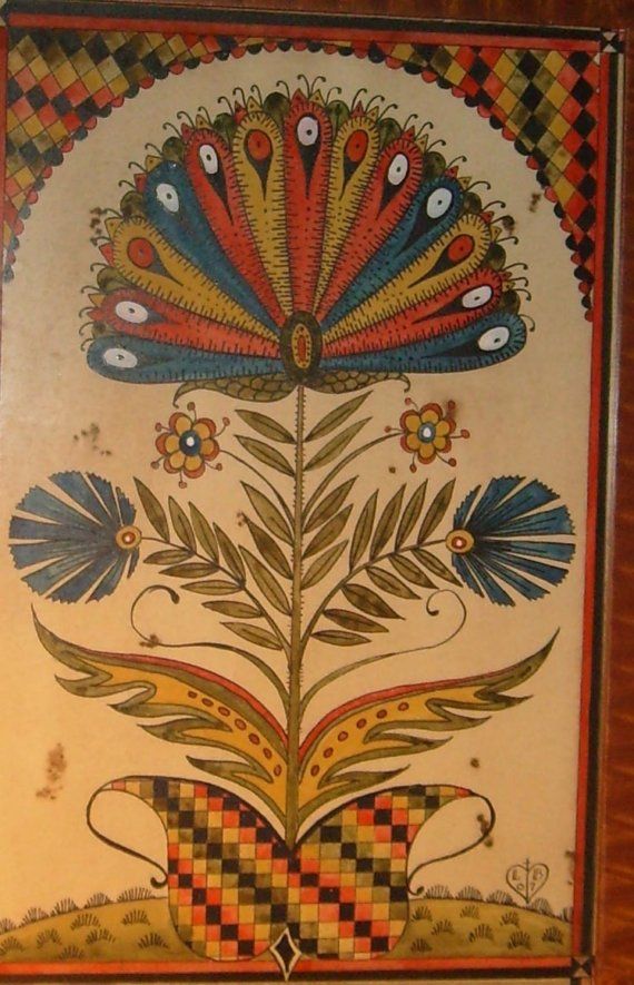 570x885 38 Best Fraktur Images On Pennsylvania Dutch - Fraktur Painting