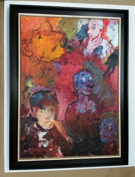 468x611 Framed Philip Morsberger Oil Painting! Columbia Frame Shop - Framed Art Oil Painting