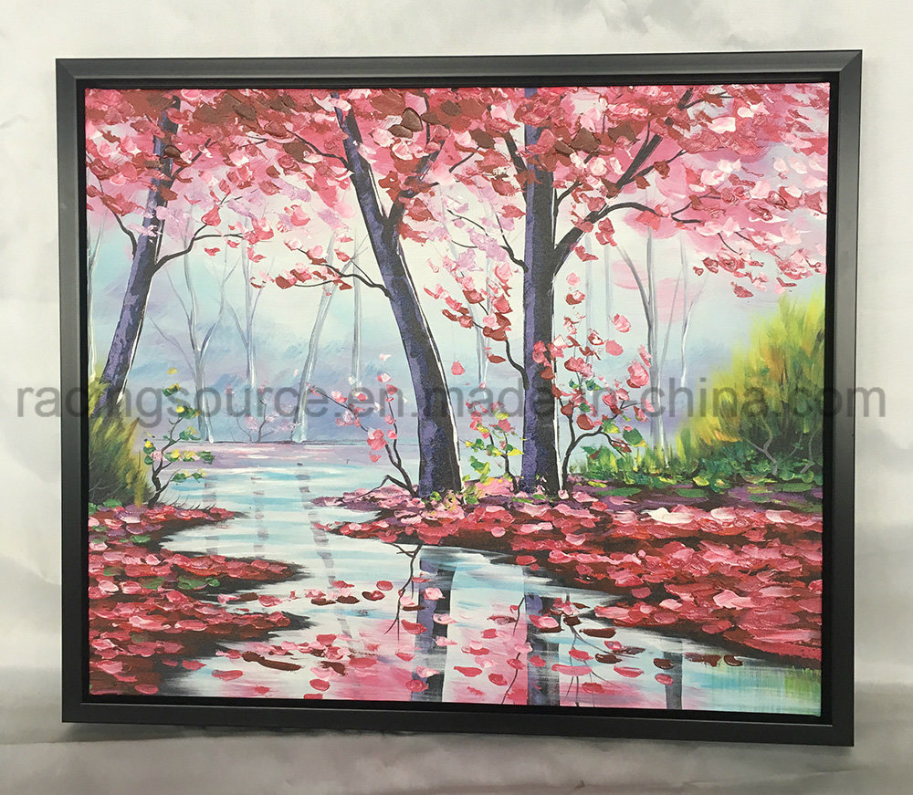 1000x871 China Acrylic Paint L Shape Framed Art Oil Painting Modern Art - Framed Art Oil Painting