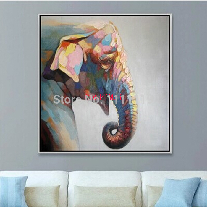 Framed Elephant Painting at PaintingValley.com | Explore collection of ...