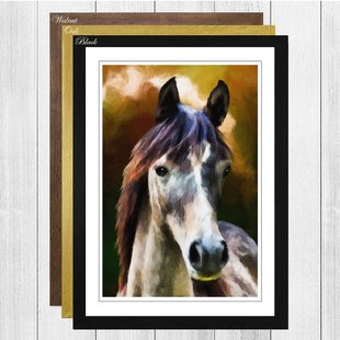 310x310 Paintings Of Horses Wayfair.co.uk - Framed Horse Painting