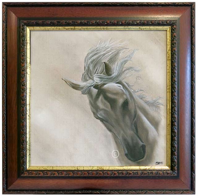 640x634 Spirit Of The Horse 2 - Framed Horse Painting