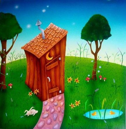 432x442 Framed House Cliparts - Framed Painting Clipart