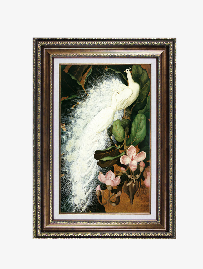 650x860 American Paintings, Framed Painting, Decorative Paintings, Peacock - Framed Painting Clipart