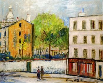 350x280 Maurice Utrillo Oil Paintings Amp Art Reproductions On Canvas - Framed Reproduction Oil Painting