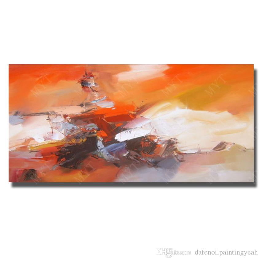 850x850 2018 1peices Abstract Modern Oil Painting On Canvas For Living - Framed Reproduction Oil Painting