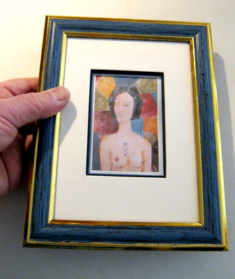 337x400 Frame A Watercolor. French Bevel - Frames For Watercolor Painting