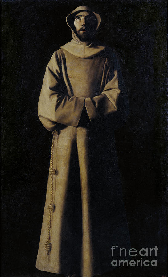 545x900 Saint Francis Of Assisi According To Pope Nicholas V's Vision - Francis Of Assisi Painting