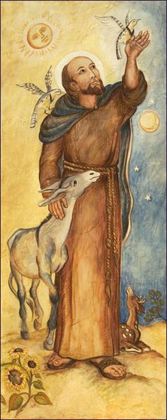 236x591 Giotto. Francis Of Assisi. That Awkward Moment When A Flying - Francis Of Assisi Painting