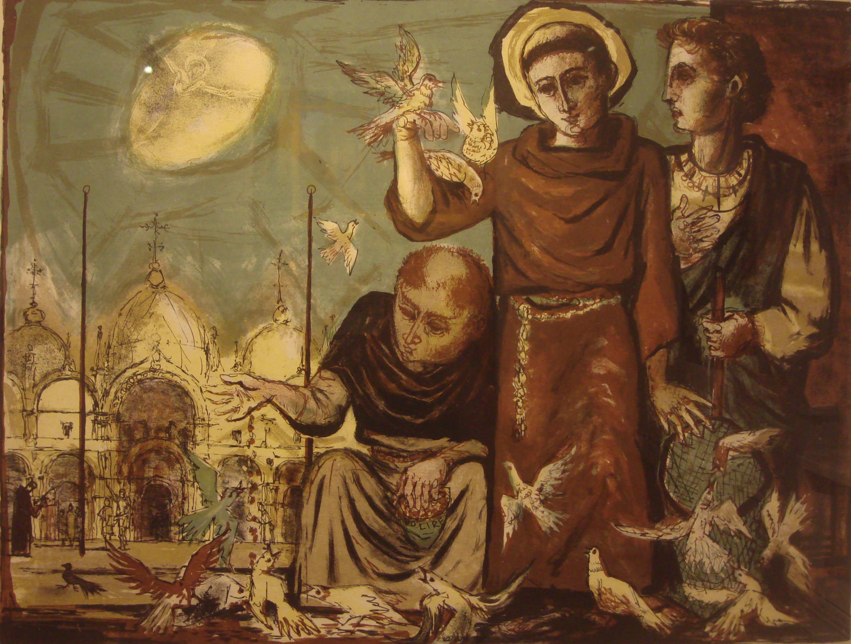 2768x2096 Habemus Papam St. Francis Of Assisi Painted C. 1500 - Francis Of Assisi Painting