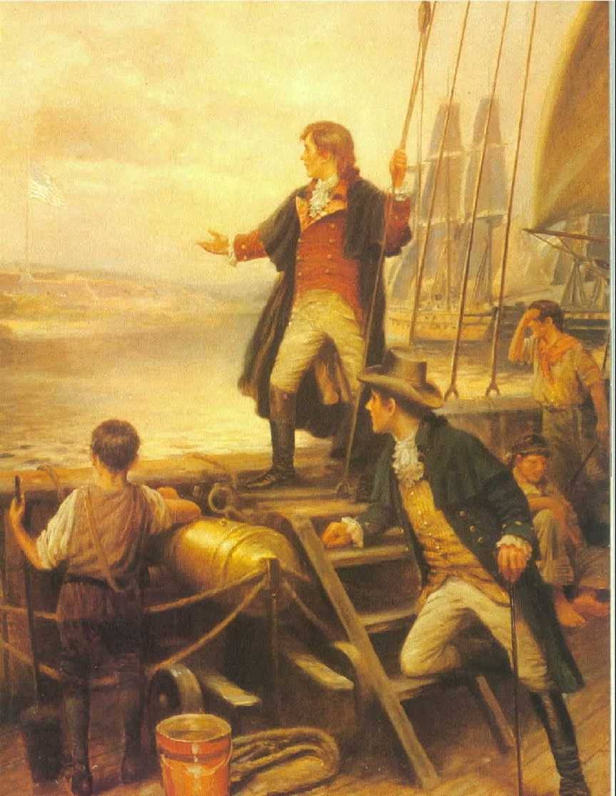 863x1114 Musings From The Mohawk Valley From Whence It Came The Origins - Francis Scott Key Painting