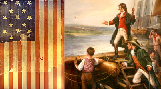 564x311 Star Spangled Banner' Marks 200 Year Anniversary Sept. 14 - Francis Scott Key Painting