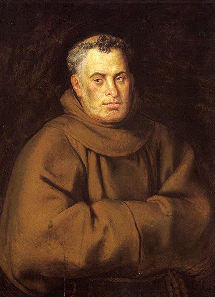 435x600 Rubens Atr Franciscan Friar A R.jpg Pixels Paintings - Franciscan Monks Painting