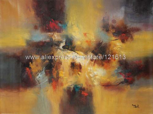 499x374 Wind Franco Belli Abstract Oil Painting Handmade Peru Oil - Franco Canvas Painting
