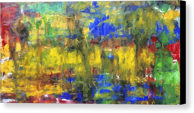 642x375 Digital Painting Abstract - Franco Canvas Painting