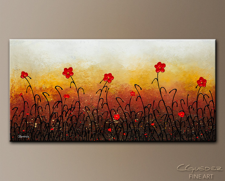 Franco Painting Flowers