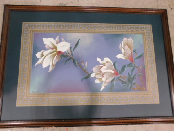 600x450 Lily Flowers Oil Painting By Franco - Franco Painting Flowers