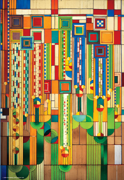 500x725 Frank Lloyd Wright S Lesser Known Designs Are Captured In New - Frank Lloyd Wright Painting