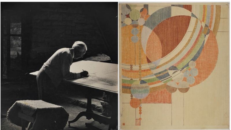 800x450 Frank Lloyd Wright - Frank Lloyd Wright Painting