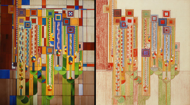 620x344 This Is Real Architecture Fuelling The Architectural Mind Set - Frank Lloyd Wright Painting